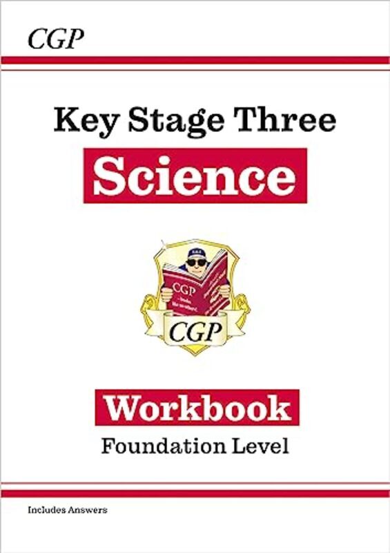 Ks3 Science Workbook - Foundation (With Answers) By Books, Cgp - Books, Cgp Paperback