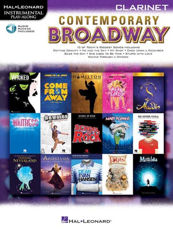 

Contemporary Broadway For Clarinet Instr By Clarinet - Paperback