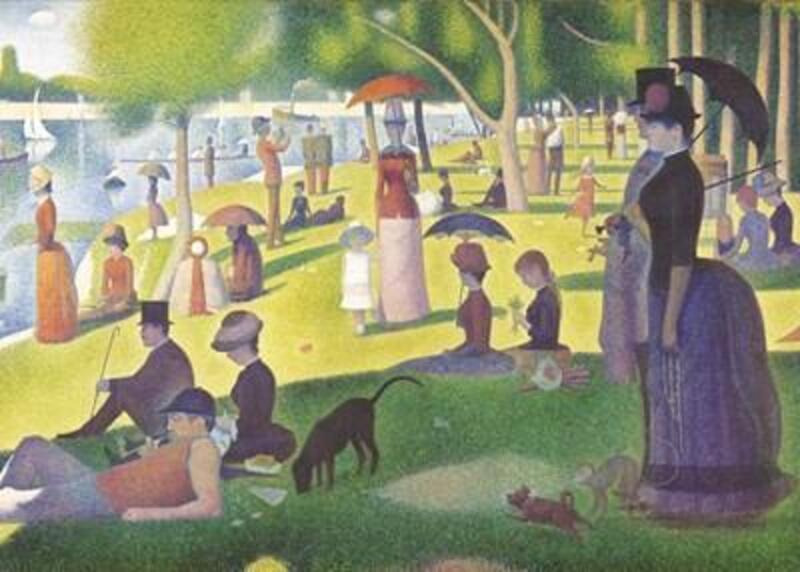 

A Sunday on La Grande Jatte 1000 Piece Jigsaw Puzzle.paperback,By :Seurat, Georges