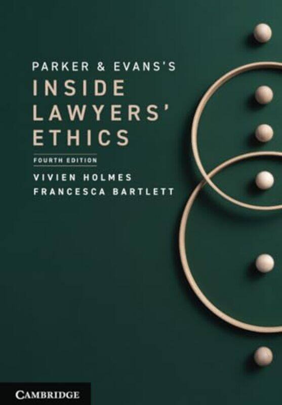 

Parker and Evanss Inside Lawyers Ethics by Howard Tigelaar-Paperback