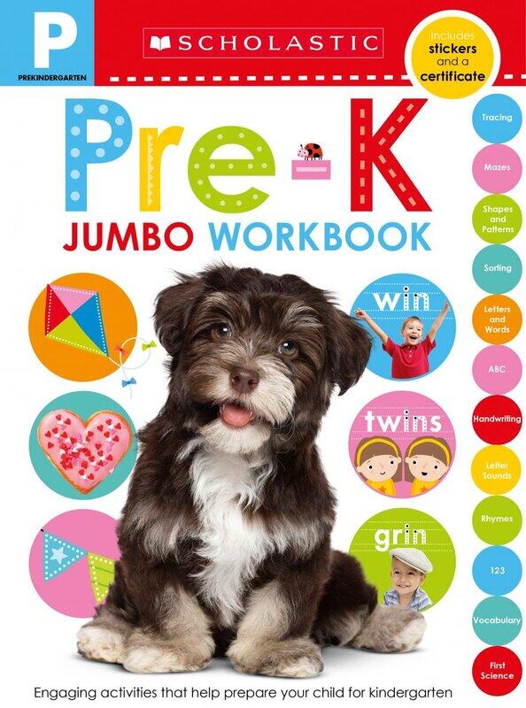 

Jumbo Workbook: Pre-K (Scholastic Early Learners), Paperback Book, By: Scholastic Early Learners