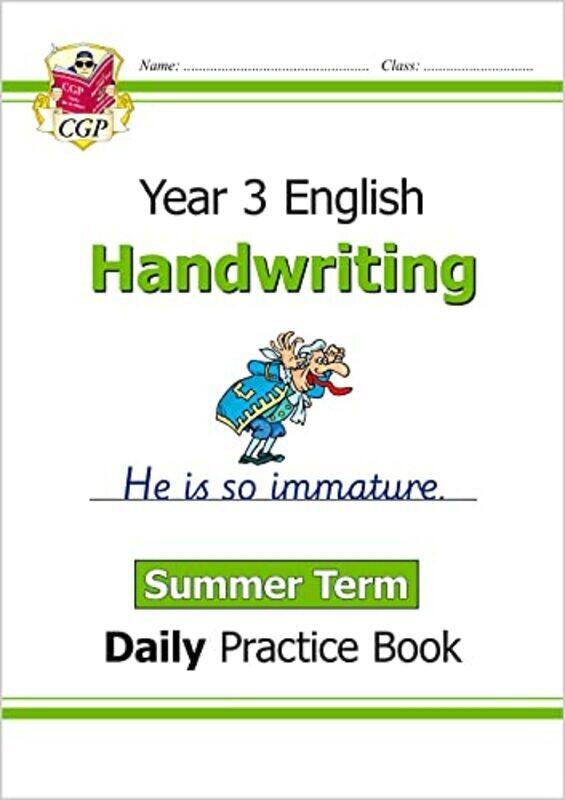 

Ks2 Handwriting Year 3 Daily Practice Book Summer Term By CGP Books - CGP Books Paperback