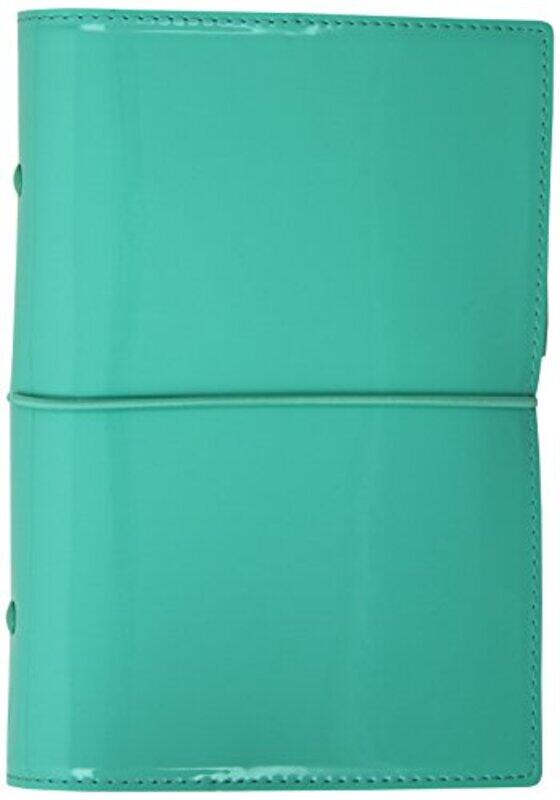 

Filofax Personal Domino Patent turquoise organiser by Deborah MayersenAnnie Pohlman-Paperback