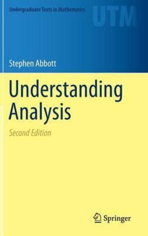 Understanding Analysis,Hardcover,ByAbbott, Stephen