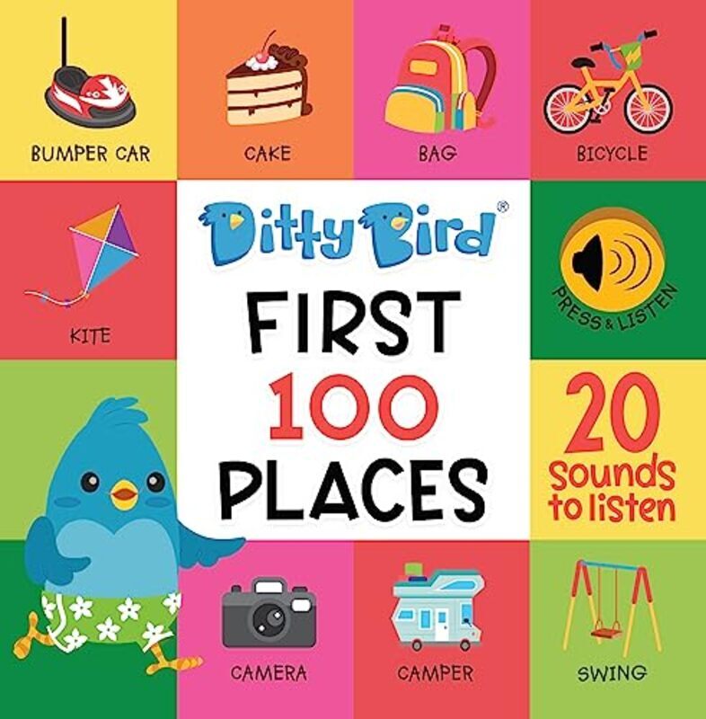 Ditty Bird First 100 Places Paperback