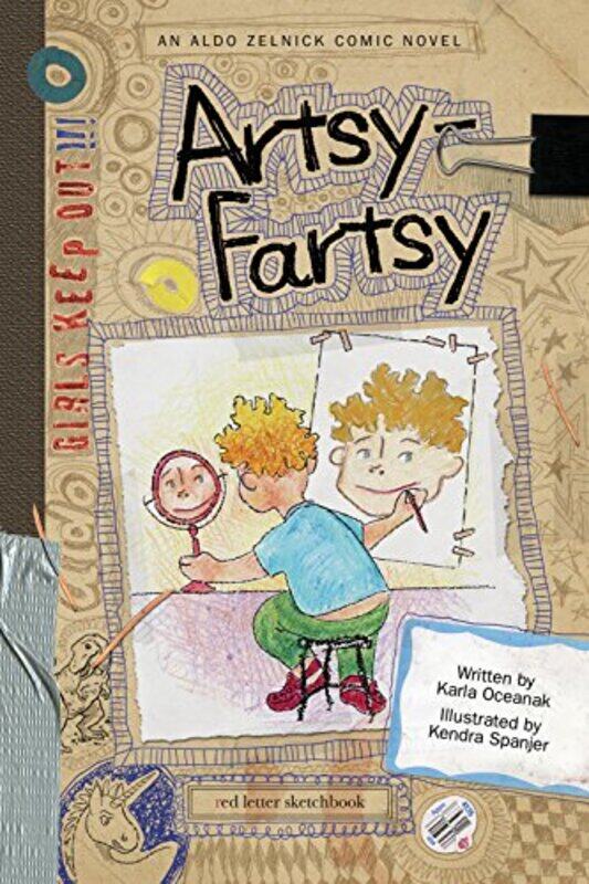 

Artsyfartsy The Aldo Zelnick Comic Novel Series by Karla Oceanak-Hardcover