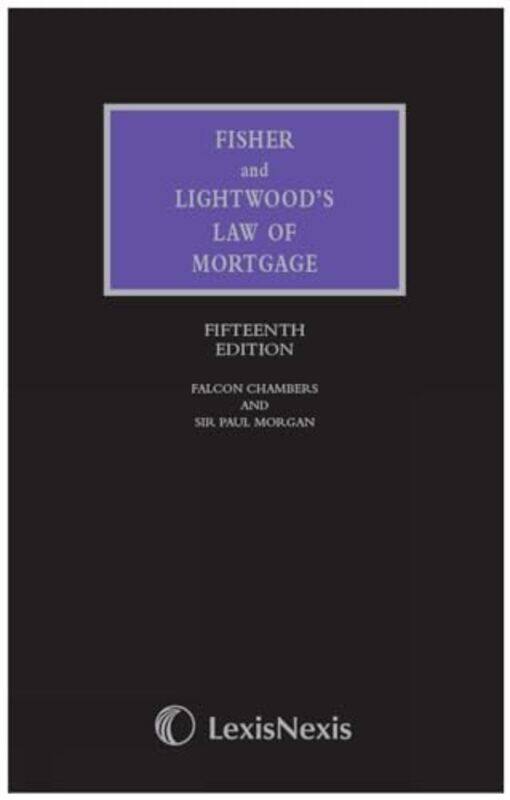 

Fisher and Lightwoods Law of Mortgage -Hardcover