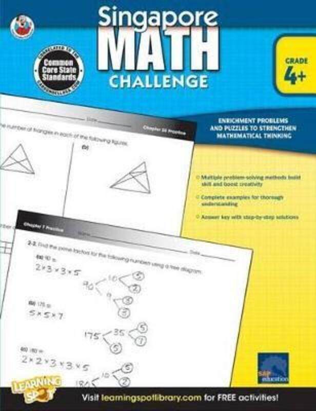 

Singapore Math Challenge, Grades 4 - 6