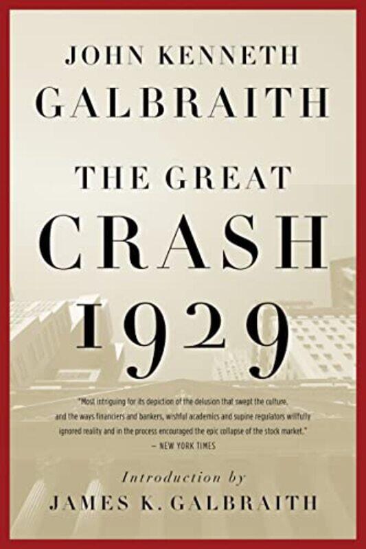 

Great Crash Of 1929 By Galbraith Kenneth John - Paperback