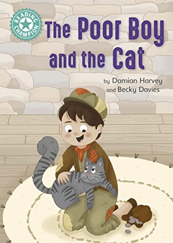 Reading Champion The Poor Boy and the Cat by Damian HarveyBecky Davies-Paperback