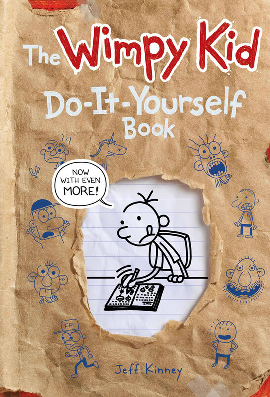 

The Wimpy Kid Do-It-Yourself Book, Hardcover Book, By: Jeff Kinney