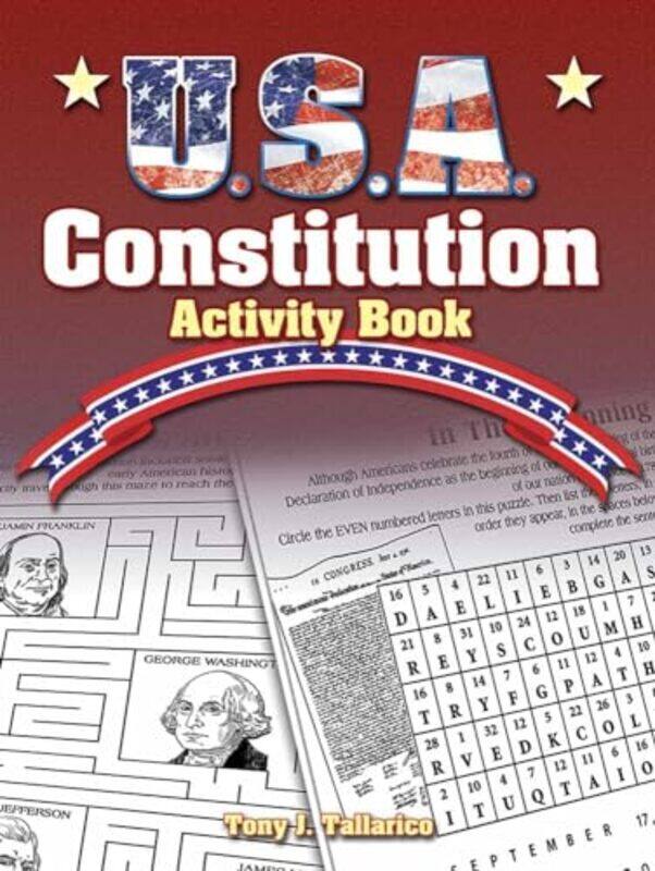 

USA Constitution Activity Book by Tony Tallarico-Paperback