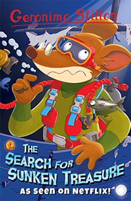 

Geronimo Stilton The Search For Sunken Treasure by Geronimo Stilton-Paperback