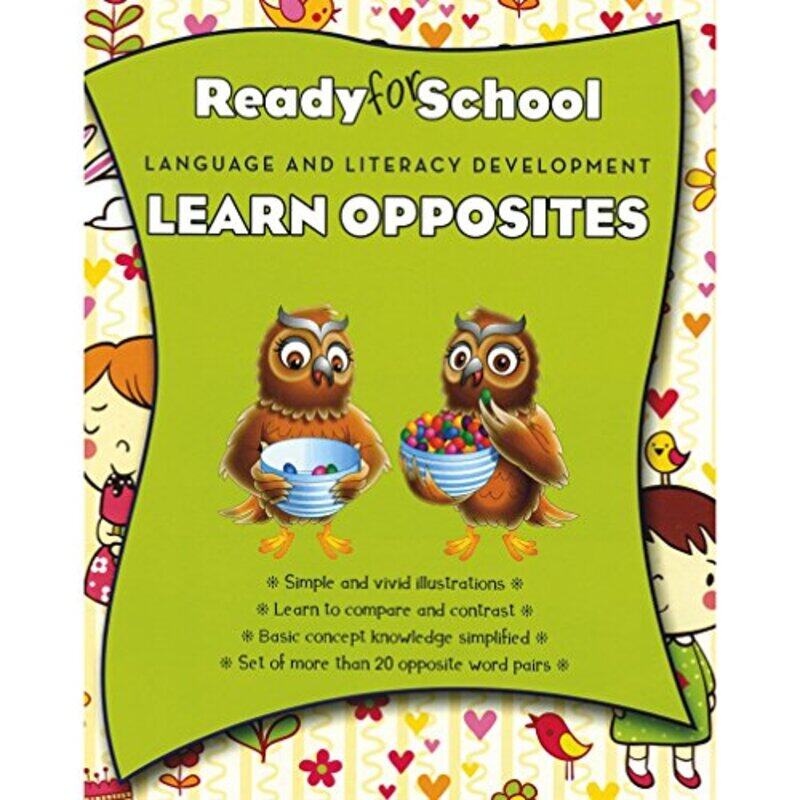 

READY FOR SCHOOL LEARN OPPOSITES, Paperback Book, By: Parragon