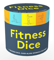 Fitness Dice, Novelty Book, By: Chronicle Books