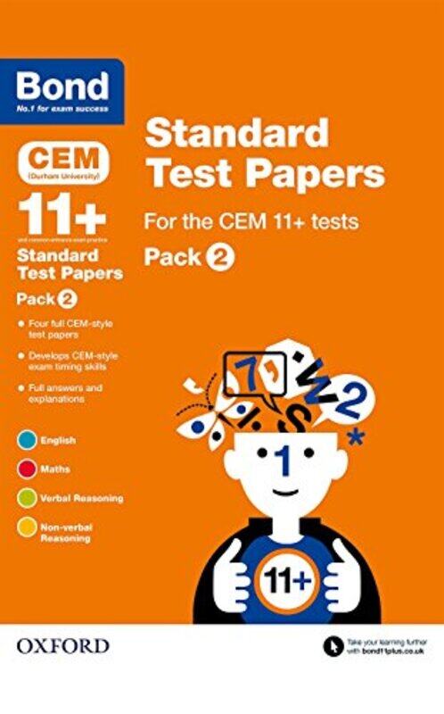 

Bond 11+ Cem Standard Test Papers Pack 2 by Hughes, Michellejoy - Primrose, Alison - Bond 11+ Paperback