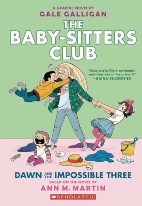 

Dawn and the Impossible Three A Graphic Novel The BabySitters Club 5 by Ann M MartinGale Galligan-Hardcover