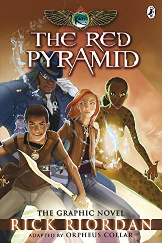 

The Red Pyramid The Graphic Novel The Kane Chronicles Book 1 by Rick Riordan-Paperback