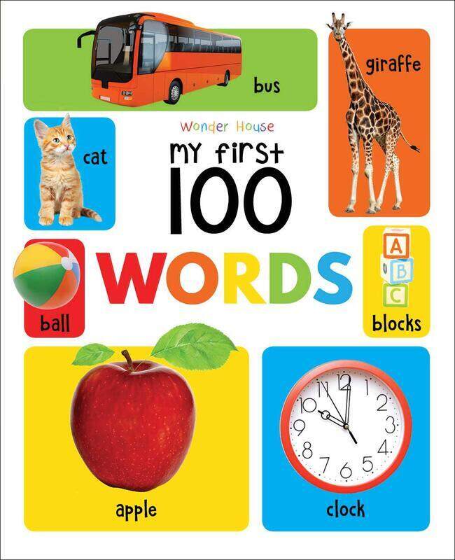 

My First 100 Words: Padded Board Books, Board Book, By: Wonder House Books