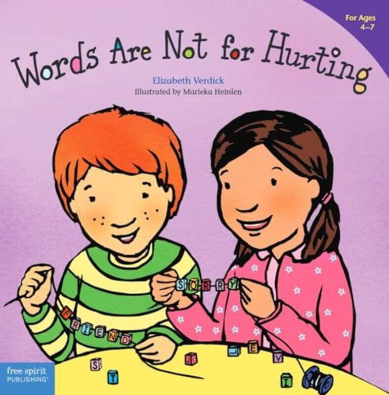 

Words Are Not For Hurting By Verdick Elizabeth - Paperback