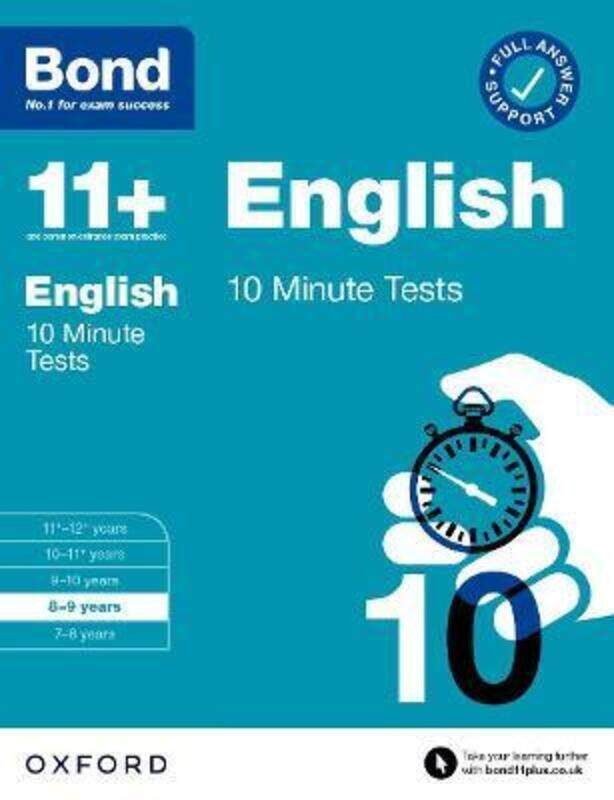 

Bond 11+: Bond 11+ English 10 Minute Tests with Answer Support 8-9 years.paperback,By :Lindsay, Sarah