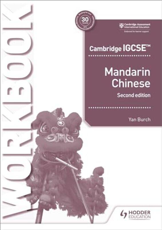 

Cambridge IGCSE Mandarin Workbook Second Edition by Jerome J Harvard University Medical School Schultz-Paperback