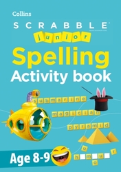 SCRABBLE (TM) Junior Spelling Activity Book Age 8-9,Paperback,ByCollins Scrabble