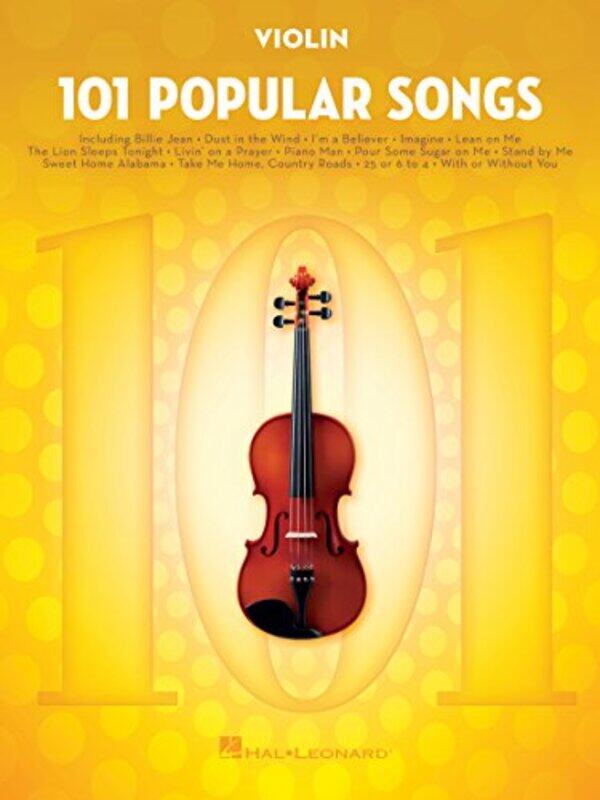 

101 Popular Songs For Violin by Hal Leonard Publishing Corporation , Paperback