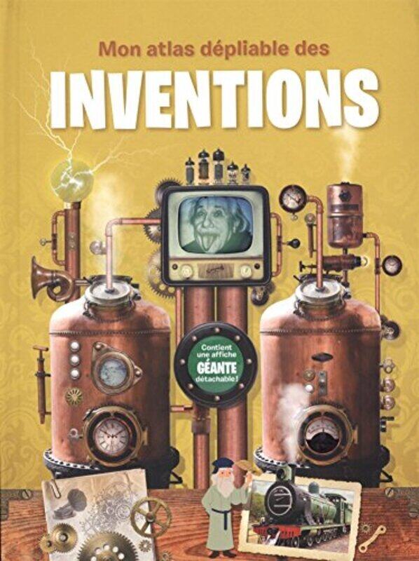 

Mon Atlas d pliable des Inventions,Paperback by