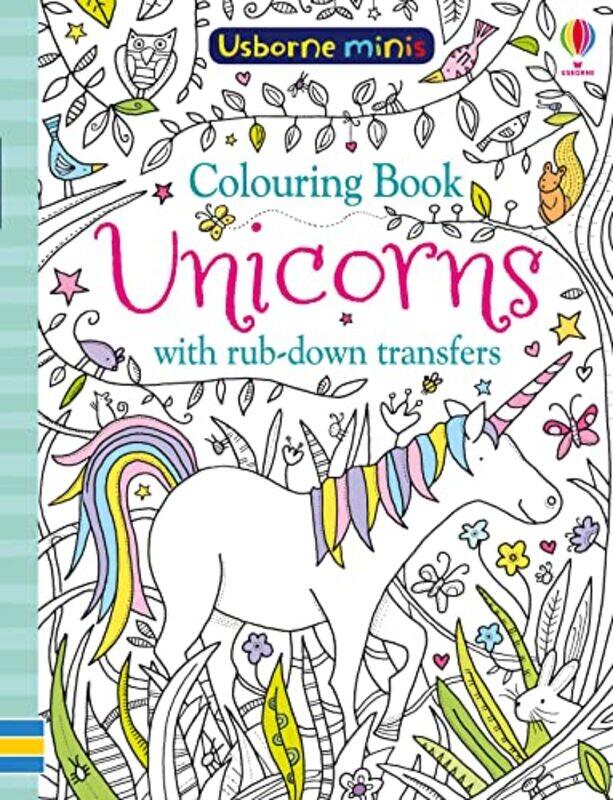 

Colouring Book Unicorns With Rub Downs By Robson Kirsteen - Robson Kirsteen - Russell Ruth - Paperback