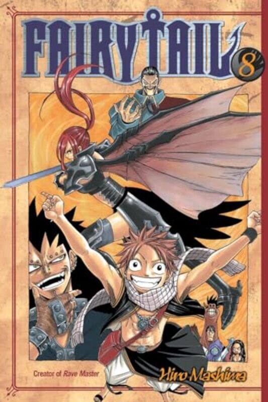 

Fairy Tail 8 by Hiro Mashima-Paperback