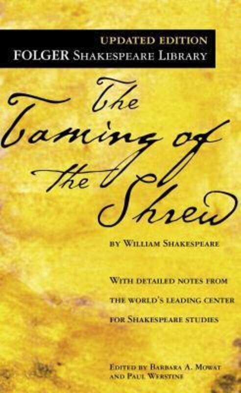 

The Taming of the Shrew (Folger Shakespeare Library).paperback,By :William Shakespeare