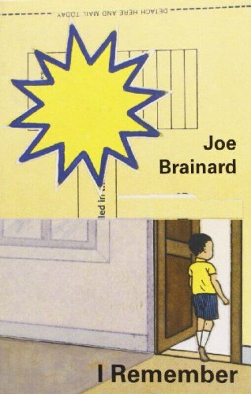

Joe Brainard I Remember by Ron Padgett-Paperback
