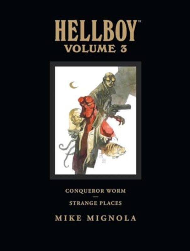 

Hellboy V03 Conqueror Worm And Strange Pla By Mignola Mike - Hardcover