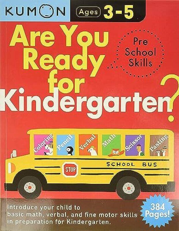 

Are You Ready For Kindergarten Preschool By Kumon - Paperback