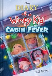 Cabin Fever Special Disney+ Cover Edition Diary Of A Wimpy Kid #6 By Kinney, Jeff - Hardcover