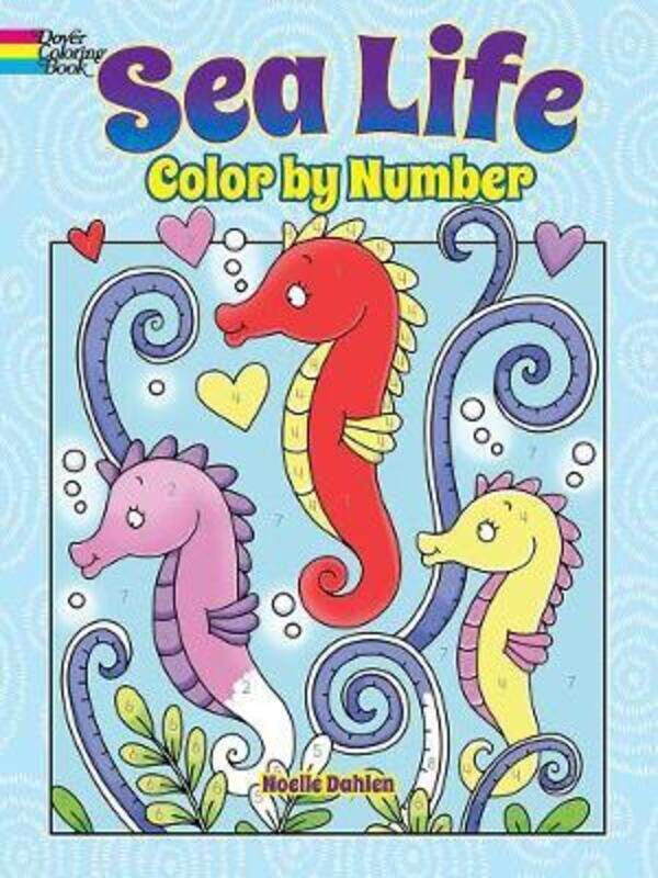 

Sea Life Color by Number.paperback,By :Dahlen, Noelle