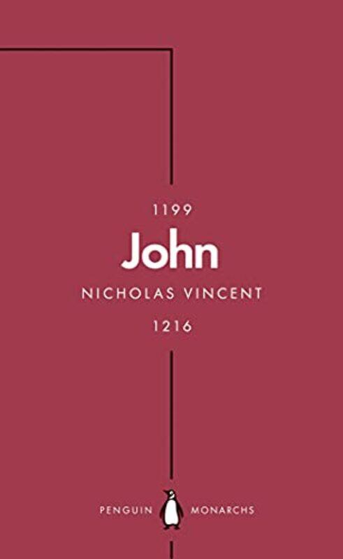 

John Penguin Monarchs by Nicholas Vincent-Paperback