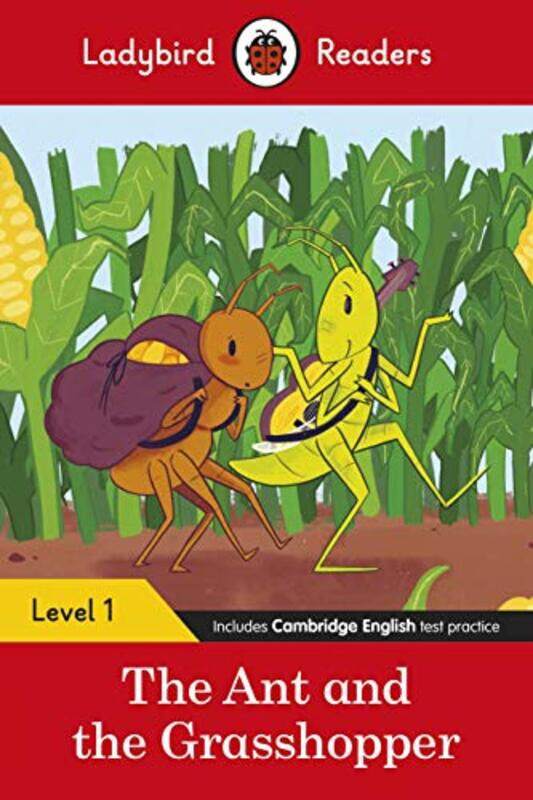 

Ladybird Readers Level 1 The Ant and the Grasshopper ELT Graded Reader by The Princeton Review-Paperback