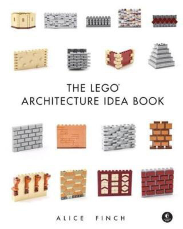 

The Lego Architecture Ideas Book: 1001 Ideas for Brickwork, Siding, Windows, Columns, Roofing, and Much, Much More, Hardcover Book, By: ALICE FINCH