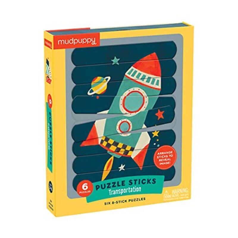 

Puz Sticks Transportation By Mudpuppy, Irene Chan Paperback