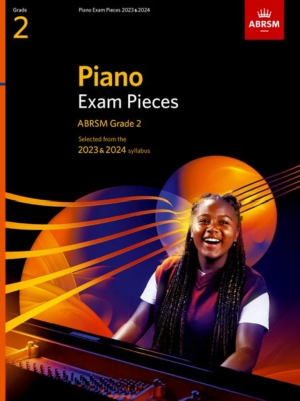 Piano Exam Pieces 2023 & 2024, ABRSM Grade 2: Selected from the 2023 & 2024 syllabus,Paperback,ByABRSM