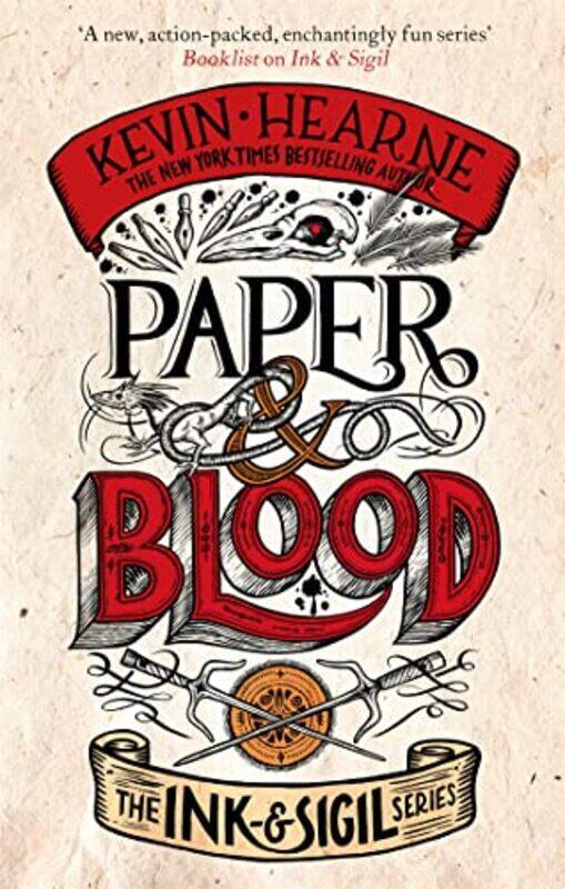 

Paper and Blood by Kevin Hearne-Paperback
