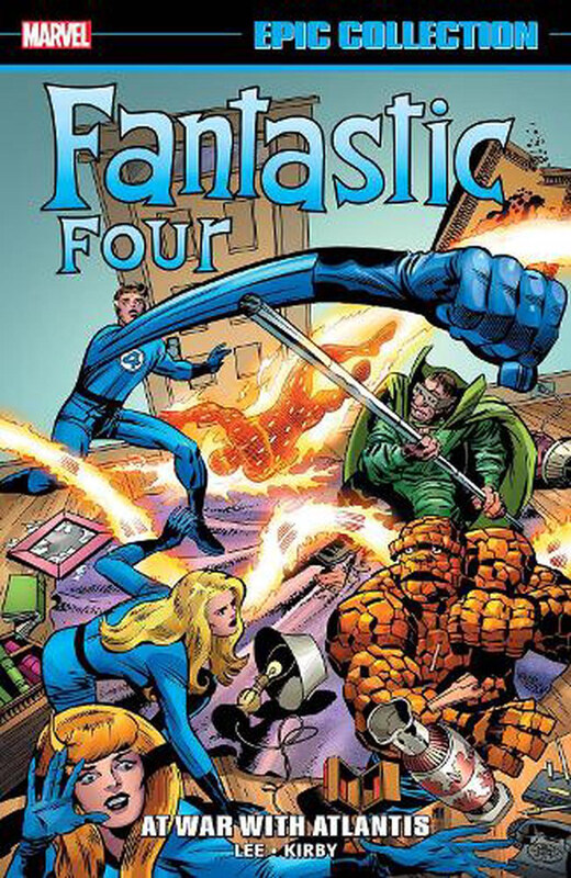 

Fantastic Four Epic Collection: At War With Atlantis, Paperback Book, By: Stan Lee