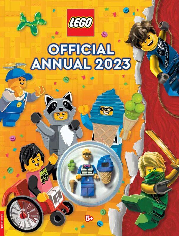 

LEGO (R) Official Annual 2023 (with Ice Cream crook LEGO (R) minifigure)