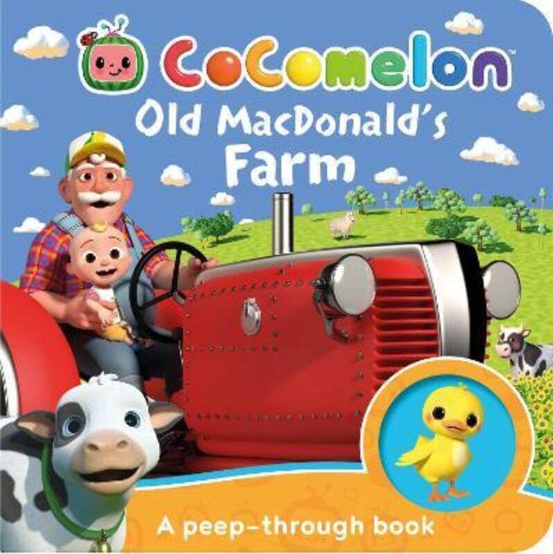 

Official Cocomelon: Old MacDonald's Farm: A peep-through book,Hardcover, By:Cocomelon