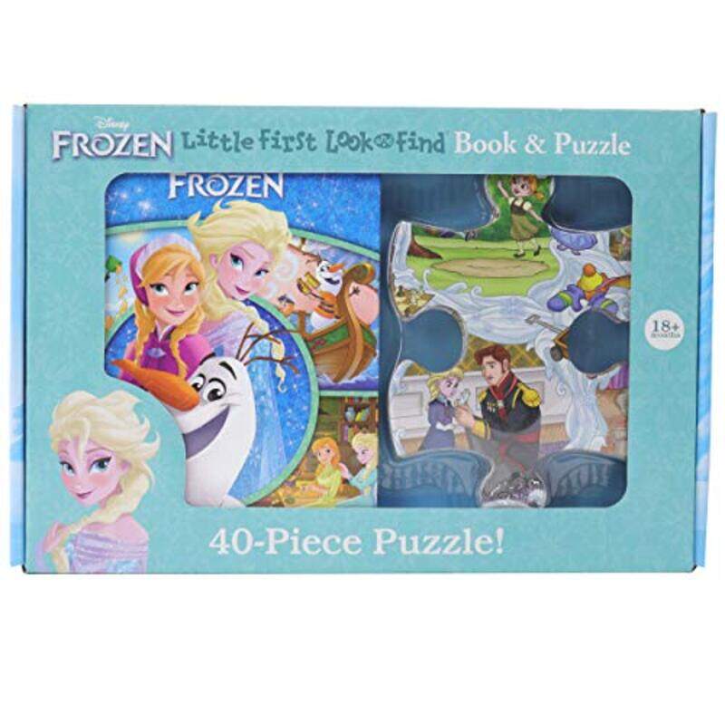 

Frozen Little My First Look & Find Shaped Puzzle By Kids, P I Hardcover