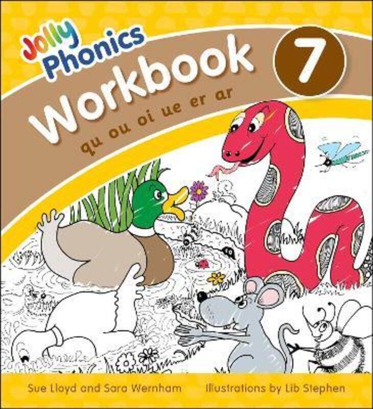 

Jolly Phonics Workbook 7: in Precursive Letters (British English edition),Paperback,ByWernham, Sara - Lloyd, Sue