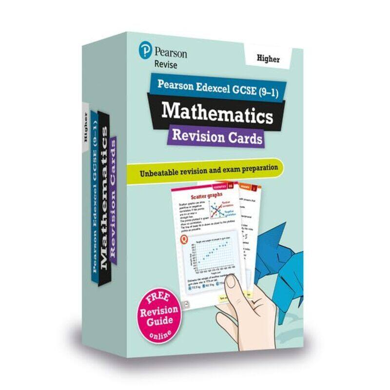 

Revise Edexcel Gcse 91 Mathematics Higher Revision Cards Includes Free Online Revision Guide by Smith, Harry -Paperback