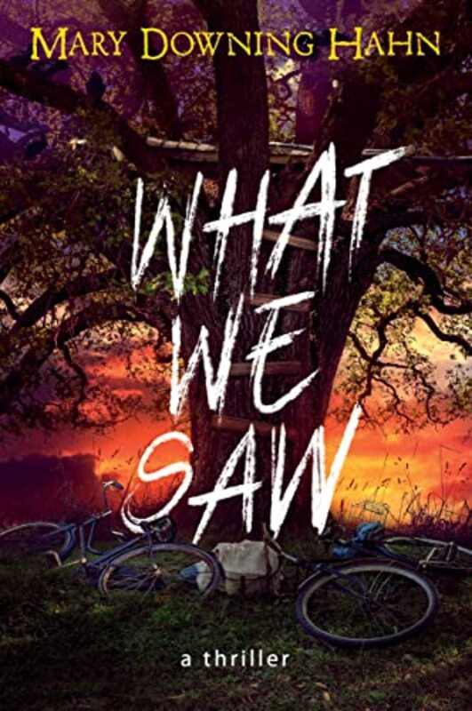 What We Saw by Mary Downing Hahn-Paperback